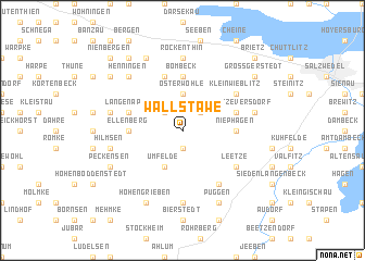 map of Wallstawe