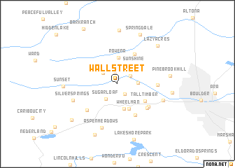 map of Wallstreet