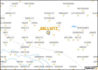 map of Wallwitz