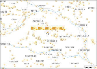 map of Walma Langar Khel