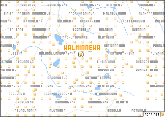 map of Walminnewa