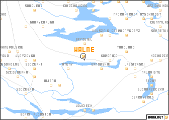 map of Walne