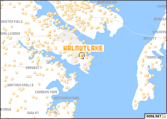 map of Walnut Lake