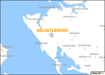 map of Walnut Landing