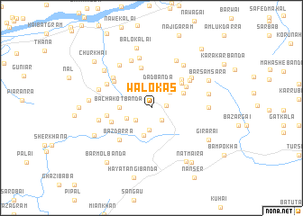 map of Walokas