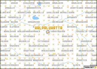 map of Walpaluwatta