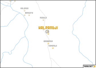map of Walpandji