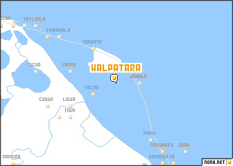 map of Walpatara