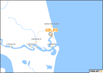 map of Walpa