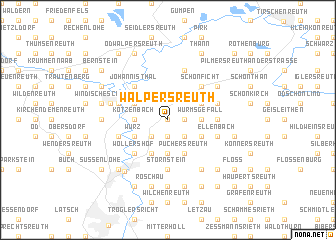 map of Walpersreuth