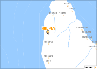 map of Walpey