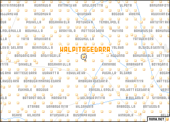 map of Walpitagedara