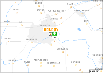 map of Walroy