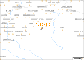 map of Walscheid