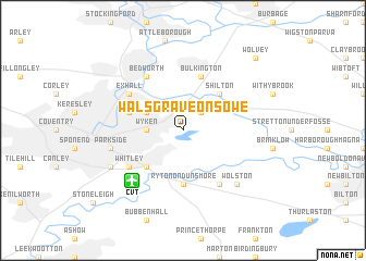 map of Walsgrave on Sowe