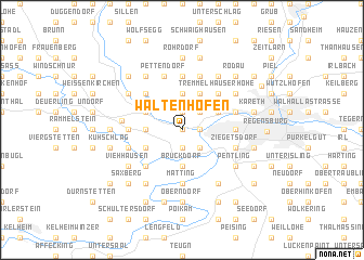 map of Waltenhofen