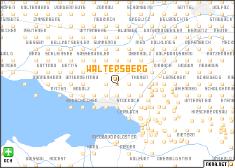 map of Waltersberg