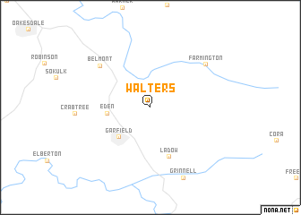 map of Walters