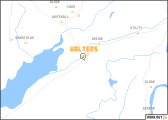map of Walters