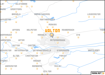 map of Walton