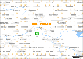 map of Waltringen