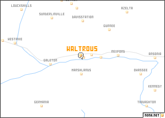 map of Waltrous