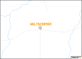 map of Walts Corner