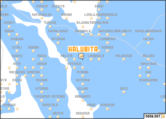 map of Walubita