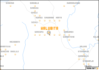 map of Walubita