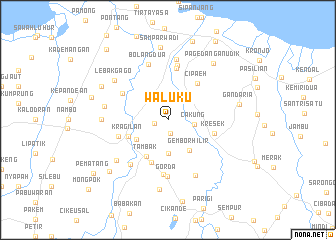 map of Waluku