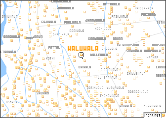 map of Waluwāla