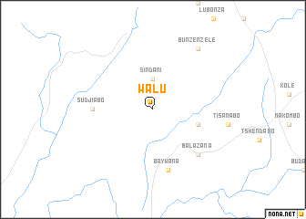 map of Walu