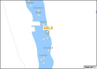 map of Walu
