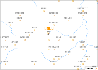 map of Walu