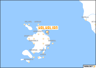 map of Walwalian