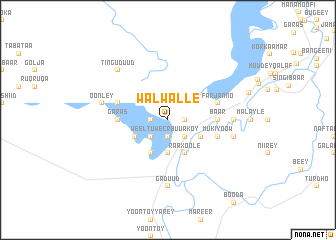 map of Walwalle