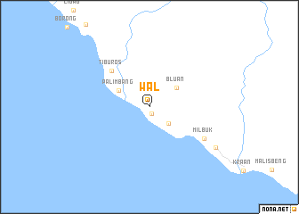 map of Wal