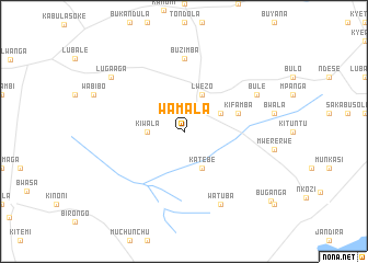 map of Wamala