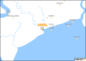 map of Wamal