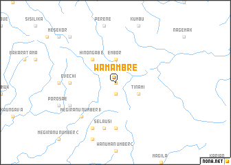 map of Wamambre