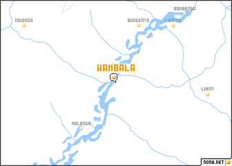 map of Wambala