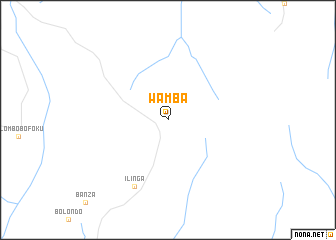 map of Wamba
