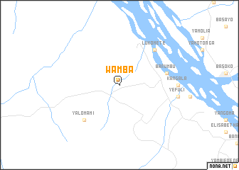 map of Wamba