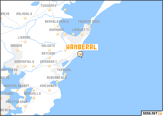 map of Wamberal