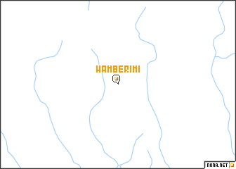 map of Wamberimi