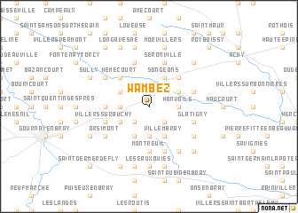 map of Wambez