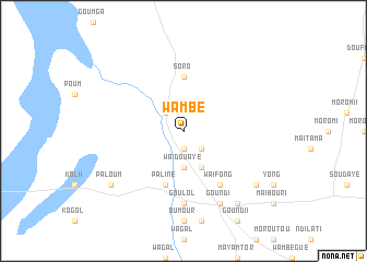 map of Wambé