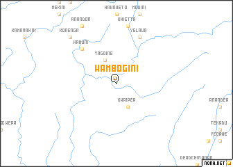 map of Wambogini