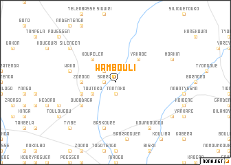 map of Wambouli