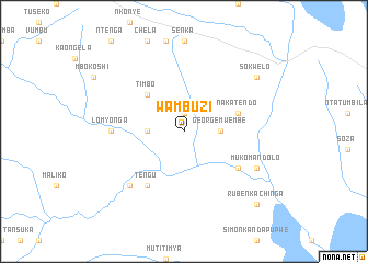 map of Wambuzi